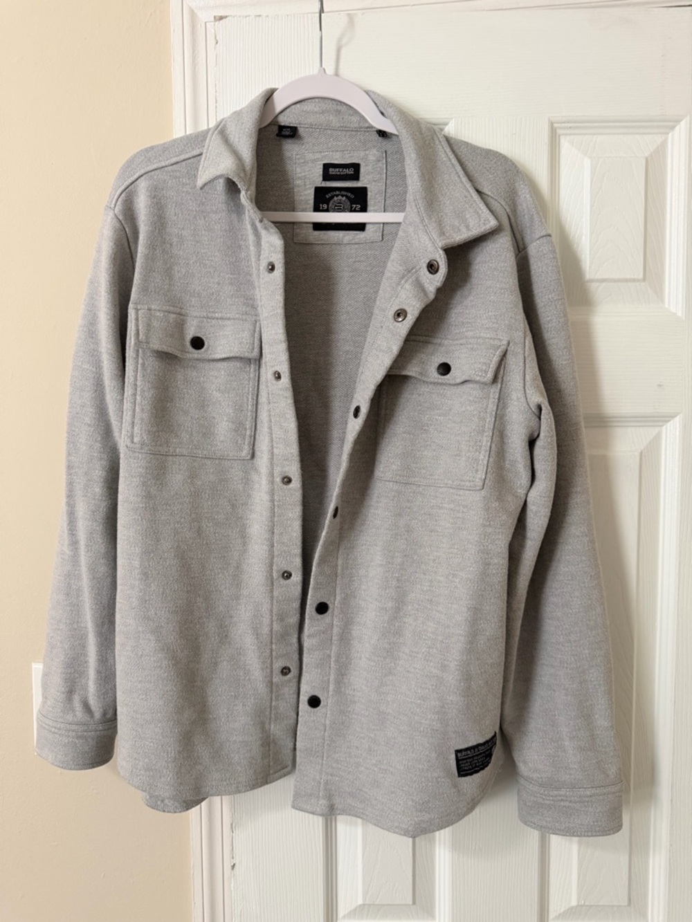 Buffalo David Bitton Light Gray Jacket